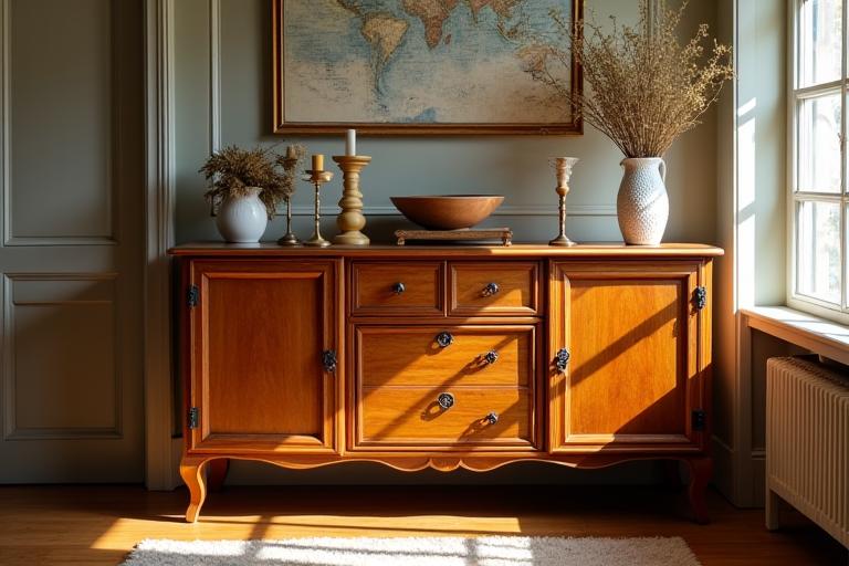 Herstel van een vintage dressoir